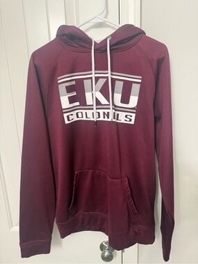 Colosseum Maroon EKU Colonels Pullover Hoodie